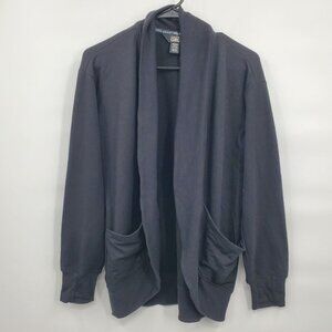 Athleta GIRL Knit Long Sleeve Cardigan Girls Size XL 14 Oversized Pockets